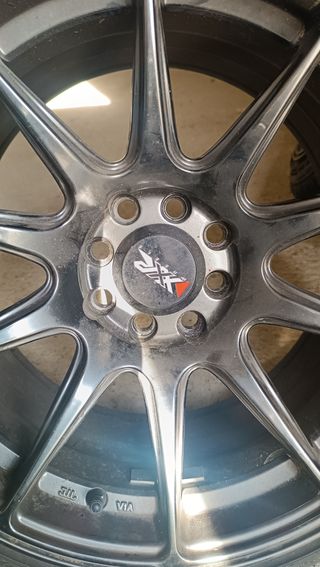 llantas + neumáticos XXR 527 4x100/4x108