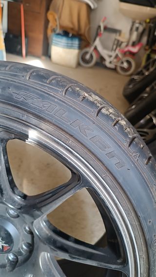 llantas + neumáticos XXR 527 4x100/4x108
