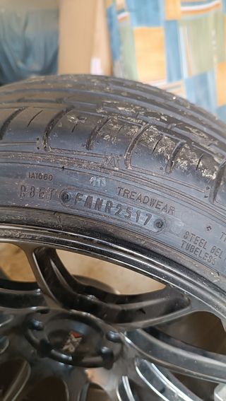 llantas + neumáticos XXR 527 4x100/4x108