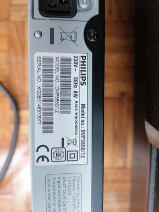 reproductor DVD Philips