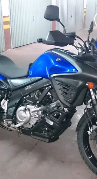 Asiento moto v Strom 650 año 2012