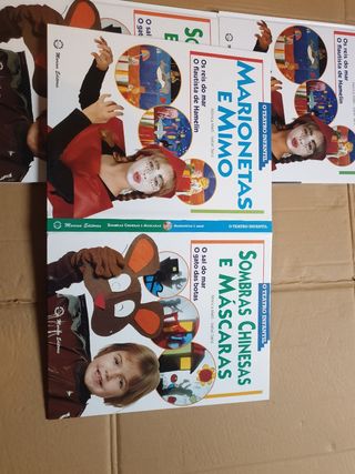 o teatro infantil  - cds e livros