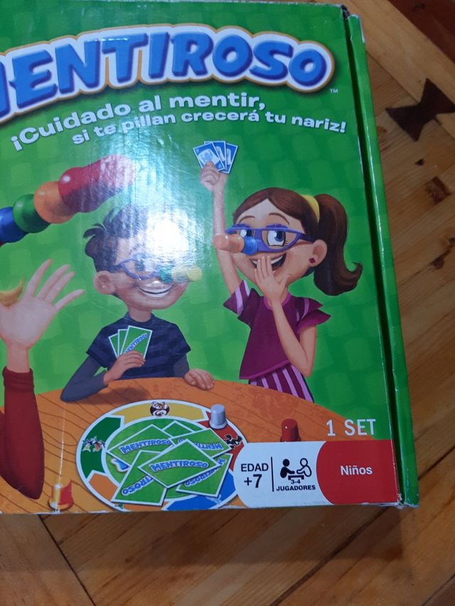 lote de 2 juegos Mentiroso y ¿Qué soy yo ?