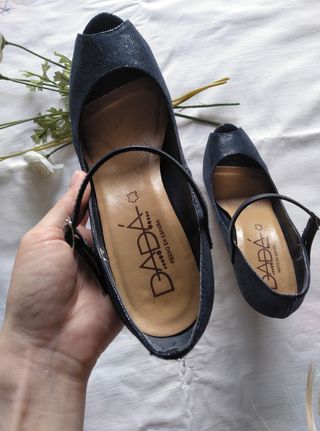 Zapato de tacón talla 38