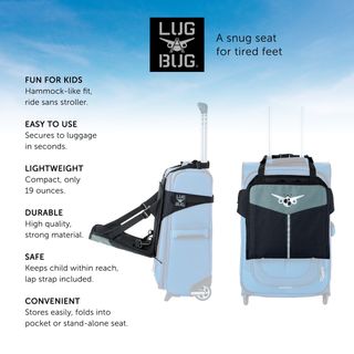 Lug a Bug Asiento de viaje de niños para maleta