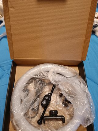 Aro de luz de 10 pulgadas con un trípode