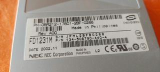 Floppy Nec modelo sin frontal