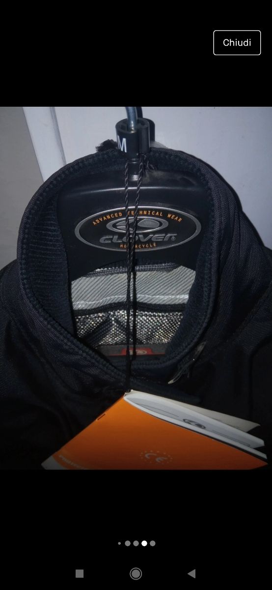 giacca moto da donna taglia M