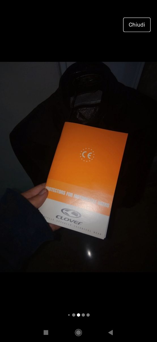 giacca moto da donna taglia M