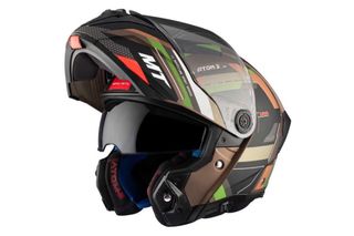 casco mt ATOM 2 SV BAST A6 MATE