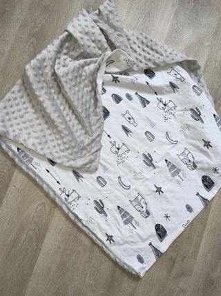 PACK CONJUNTO BEBE CUNA CAMBIADOR MUSELINA MANTA