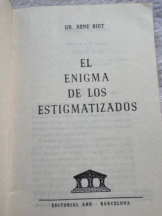 El enigma de los estigmatizados