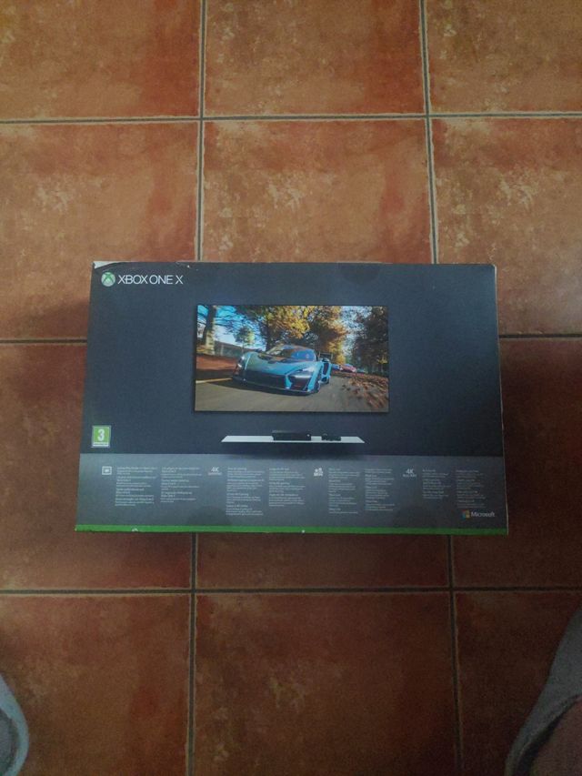 caja xbox one x (solo caja) 