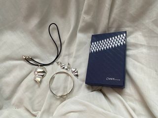 Conjunto collar, pendientes y pulsera 