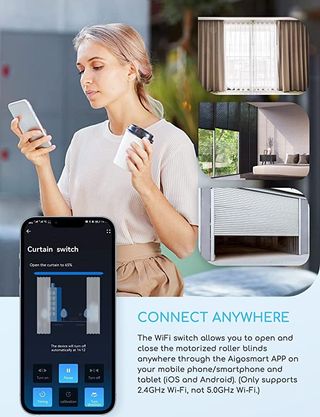 Interruptor persiana inteligente WIFI SIN ESTRENAR