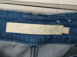 jeans cintura baja talla 38 en buen estado