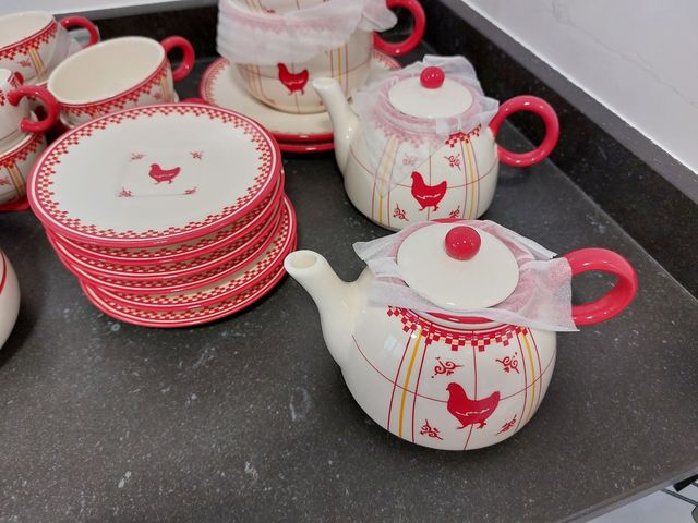 Juego de café y desayuno