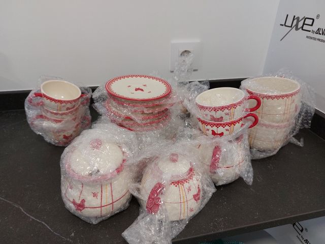 Juego de café y desayuno