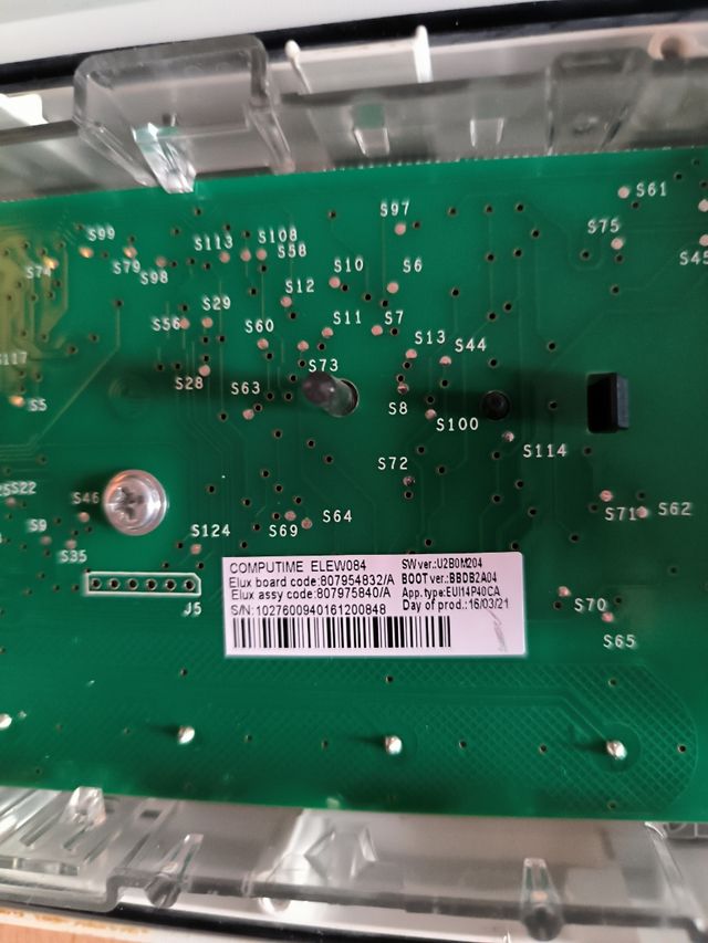 Panel frontal lavadora AEG Lavamat 9 K G