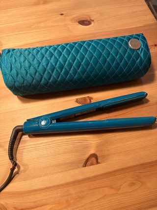 Plancha de pelo Ghd turquesa
