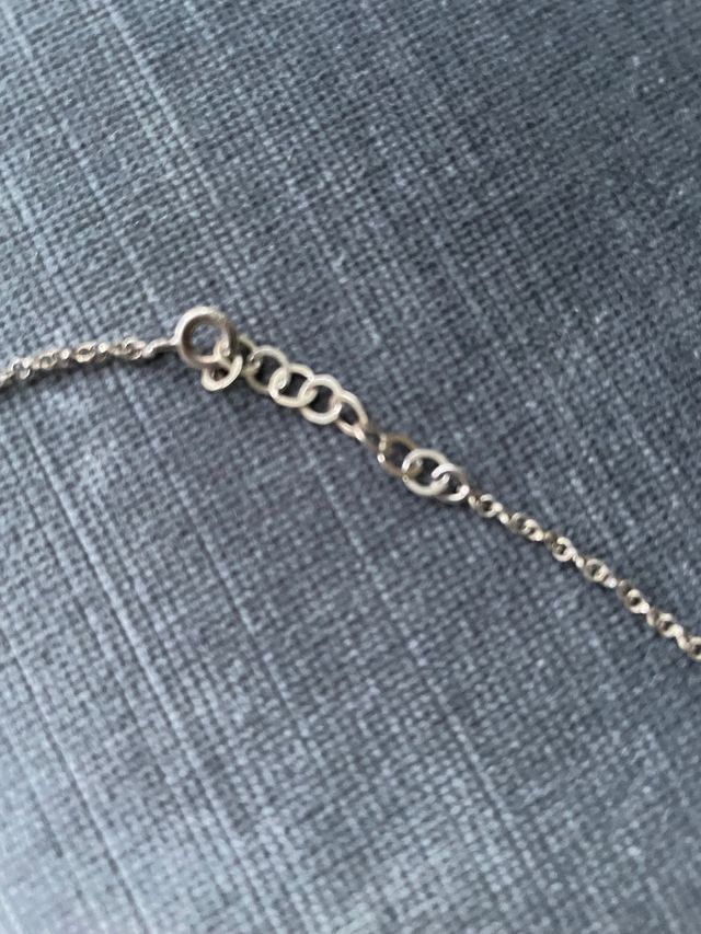 Collar cuentas de turmalinas y  plata