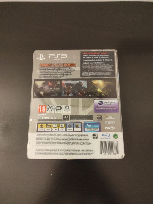 Collezionista di steelbook Killzone 3