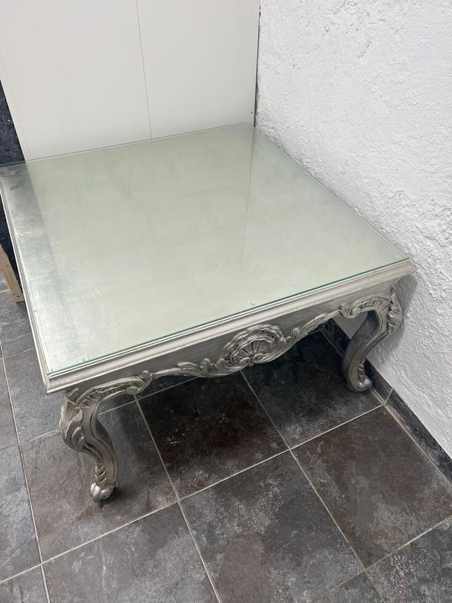 Tavolo vintage in argento