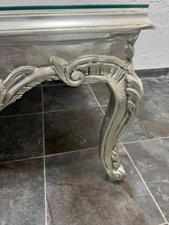 Tavolo vintage in argento