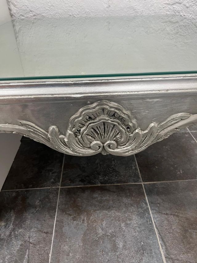 Tavolo vintage in argento