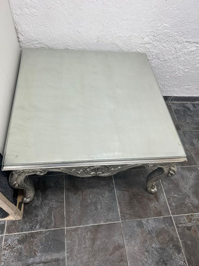 Tavolo vintage in argento