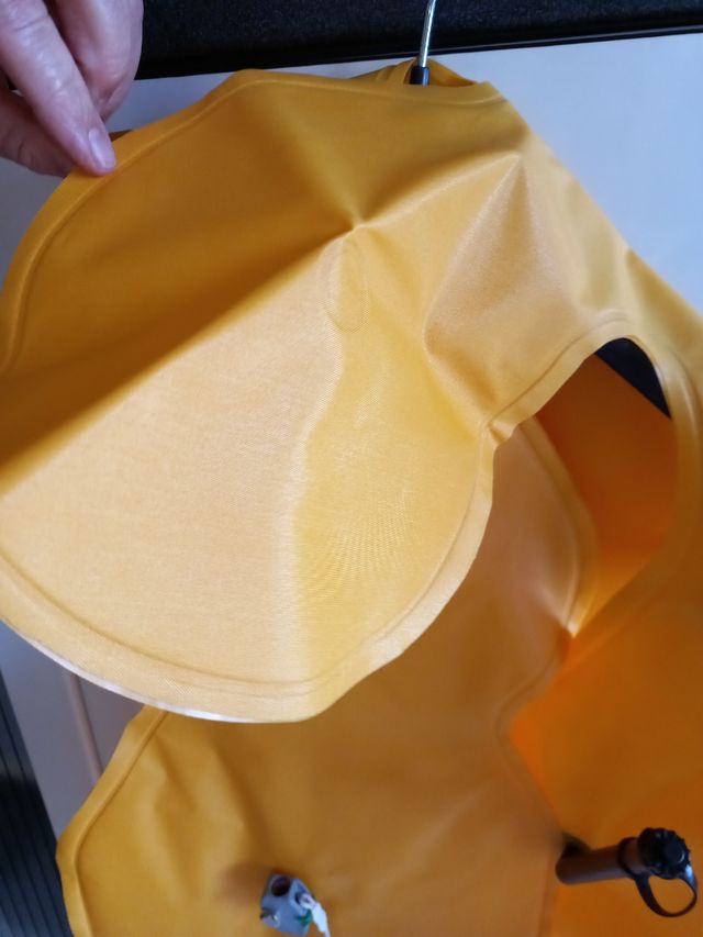 Giubotto Salvagente omogato gonfiabile bomboletta