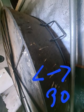 paellera, paellero, olla, y soporte de hierro 190c