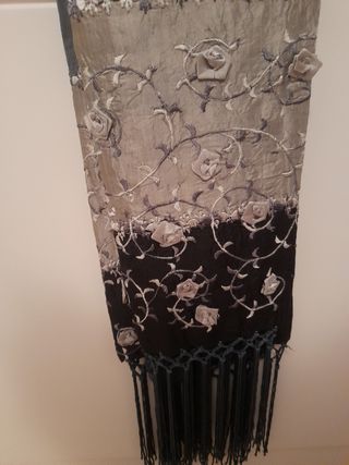 Chal fular de seda 100%