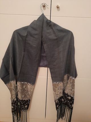 Chal fular de seda 100%