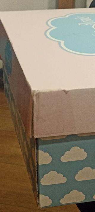 Muñeca. reborn. cuerpo de tela. ojos abiertos. niñ