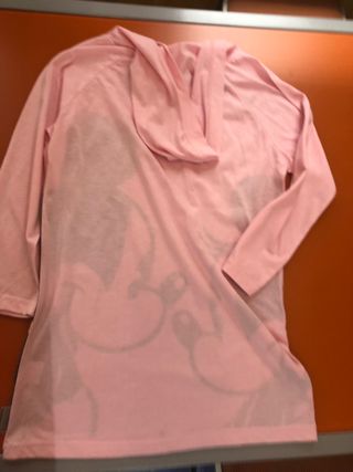 Camiseta chica rosa Mickey Minnie