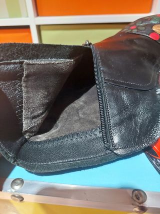 botines de piel 39,5