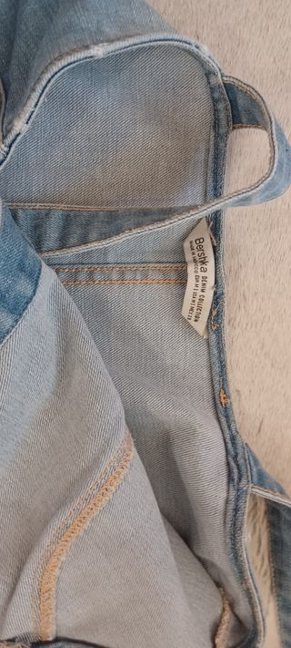Peto vaquero Bershka