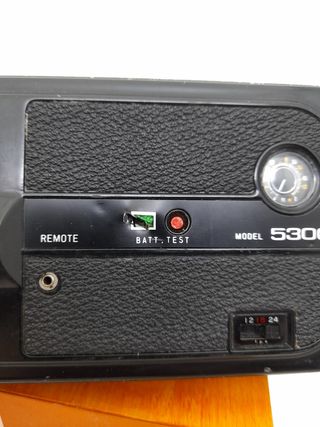 Videocámara anigua Sanjoh