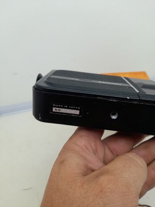 Videocámara anigua Sanjoh