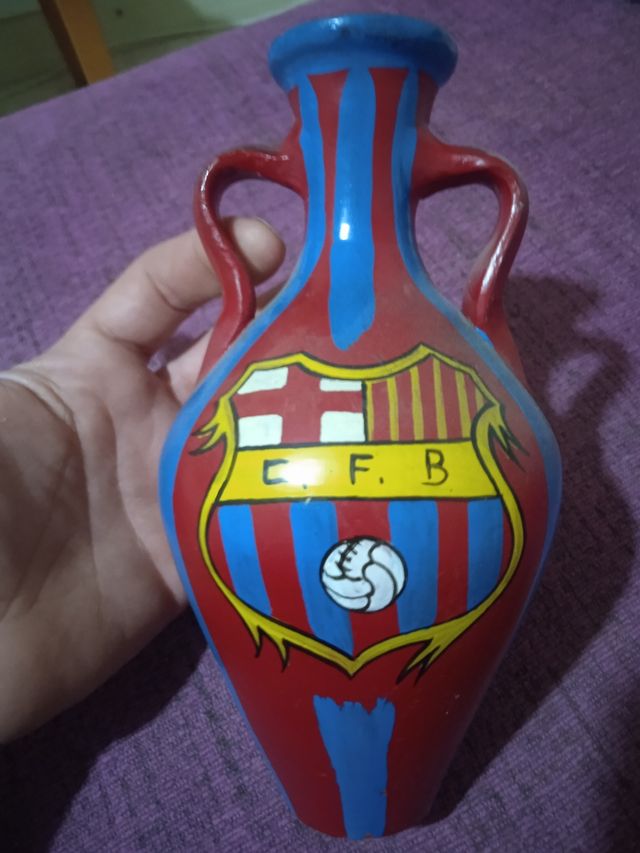 jarrón antiguo del F.C.BARCELONA