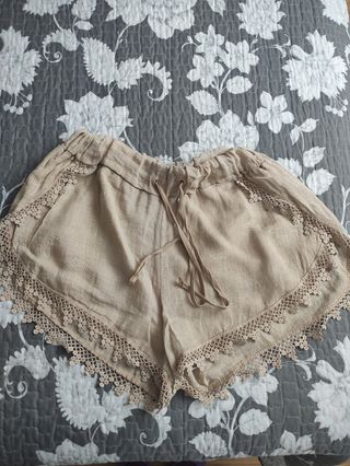 pantalón corto lini