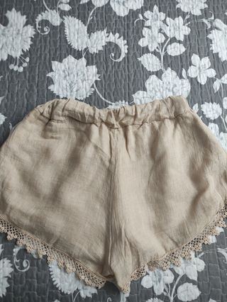 pantalón corto lini