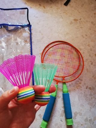 Batminton infantil raquetas