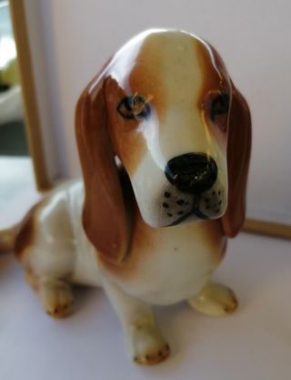 Perro muy elegante de Porcelana española