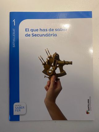 El que has de saber de secundaria, 1 batxillerat