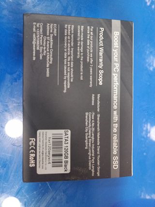 disco duro sólido sata 3 De 120Gb