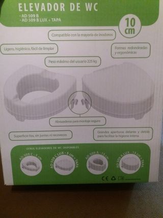 Elevador 10 cm WC