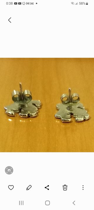 Pendientes de Plata.