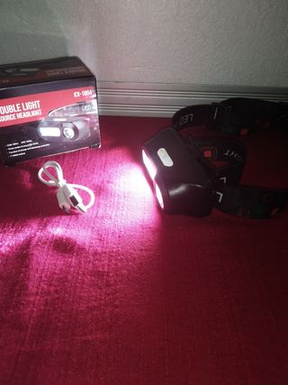 LINTERNA FRONTAL LED